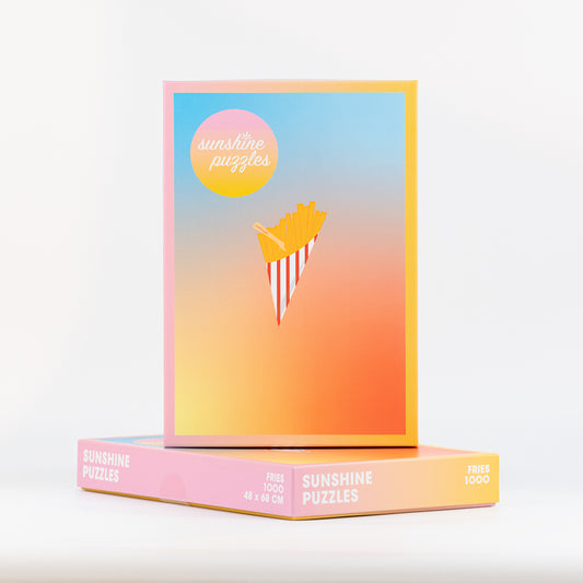 Premium Puzzle mit Pommes Motiv für unendlichen Puzzle Spaß
