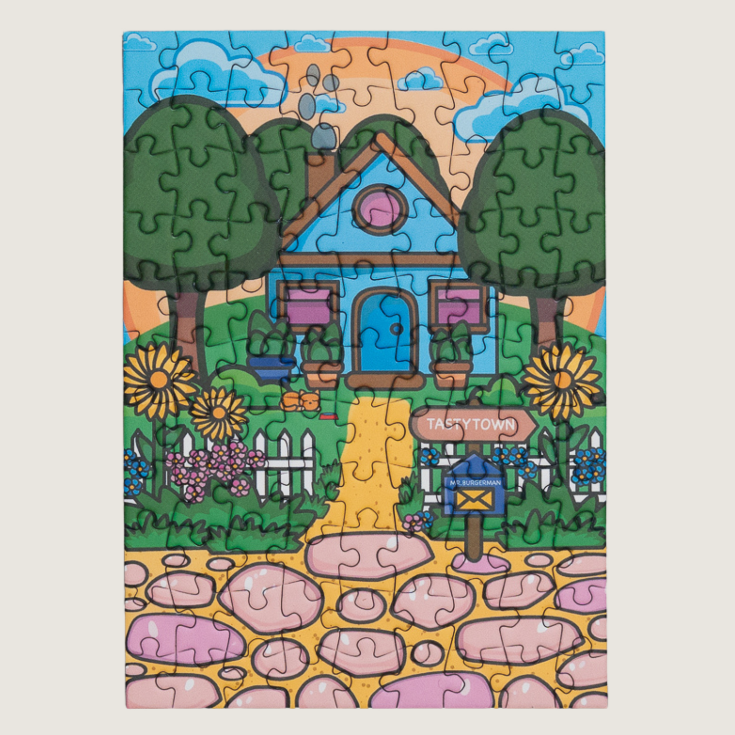 HOME SWEET HOME, mini-puzzle de 99 pièces