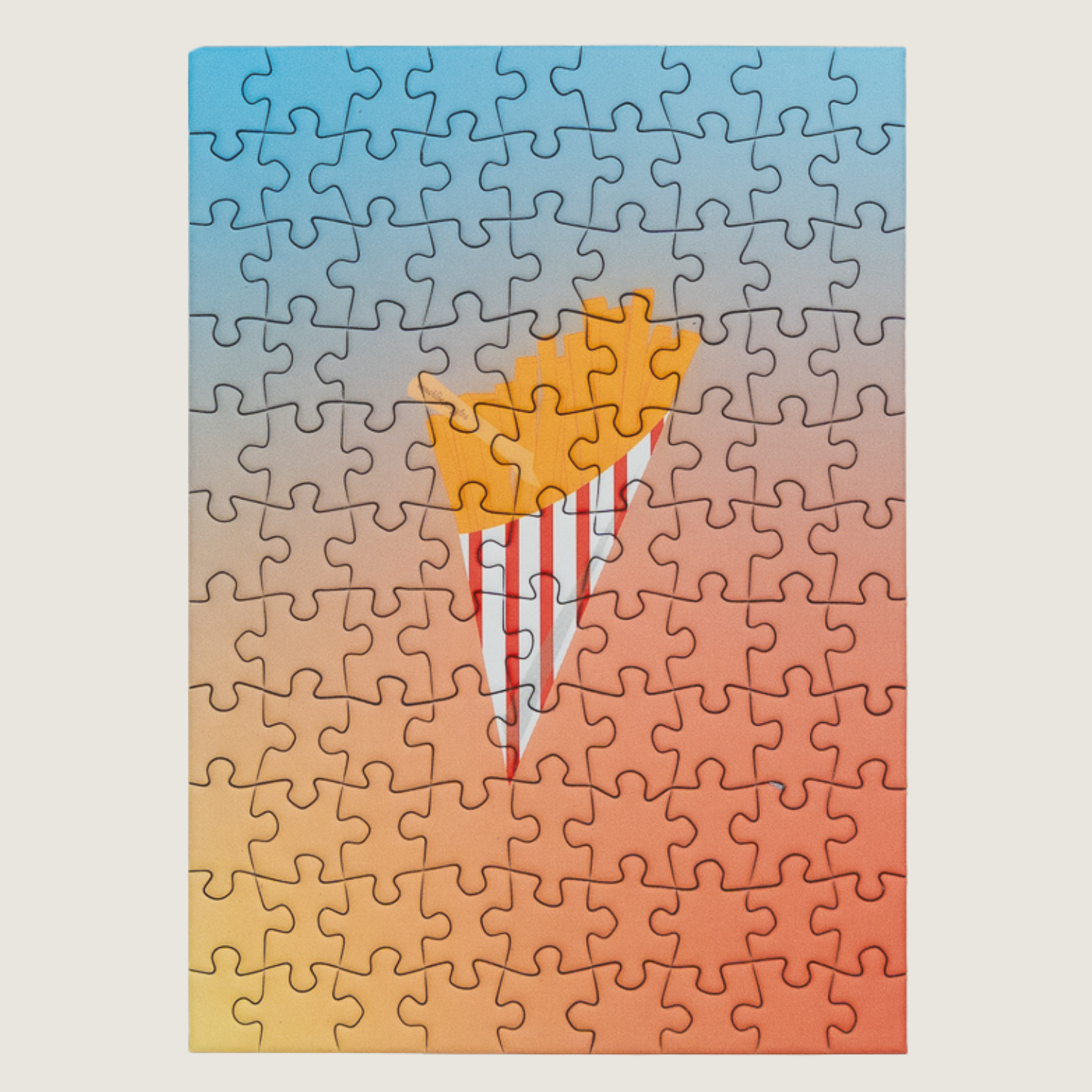 FRIES, mini puzzle de 99 pièces