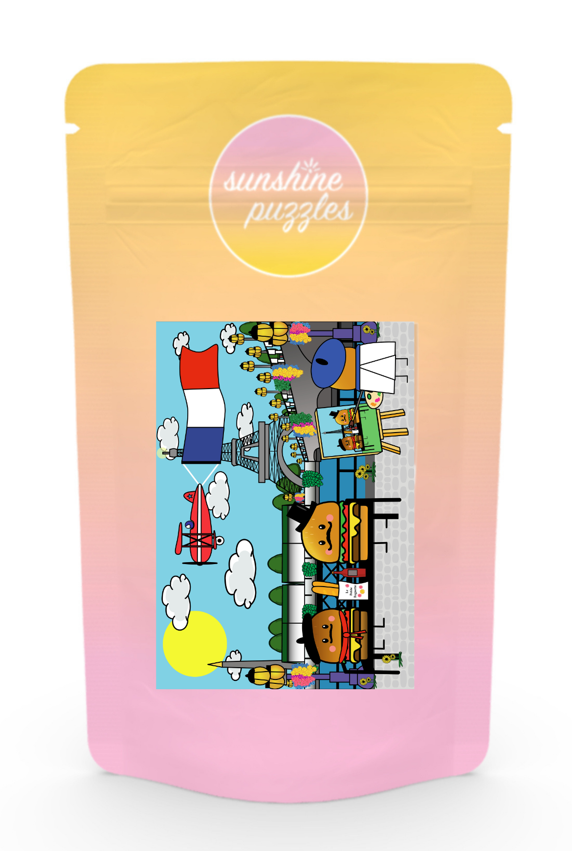 PARIS, 99 piece mini puzzle