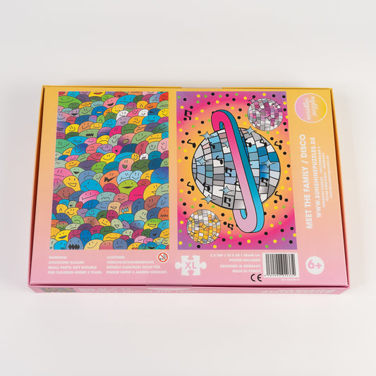 MEET THE FAMILY / DISCO, 2x 260 Teile Puzzles