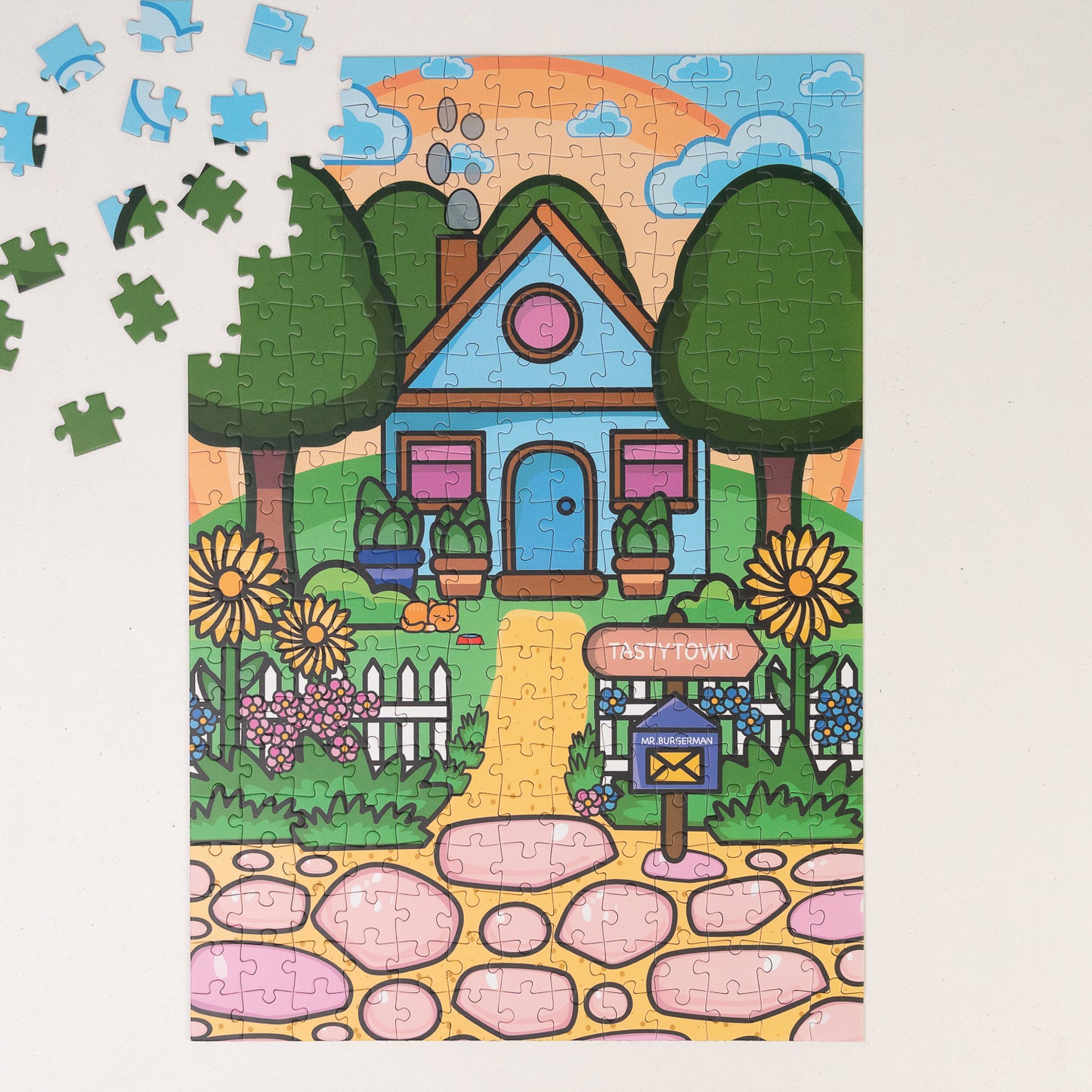 HOME SWEET HOME/ PARIS, 2x 260 Teile Puzzles