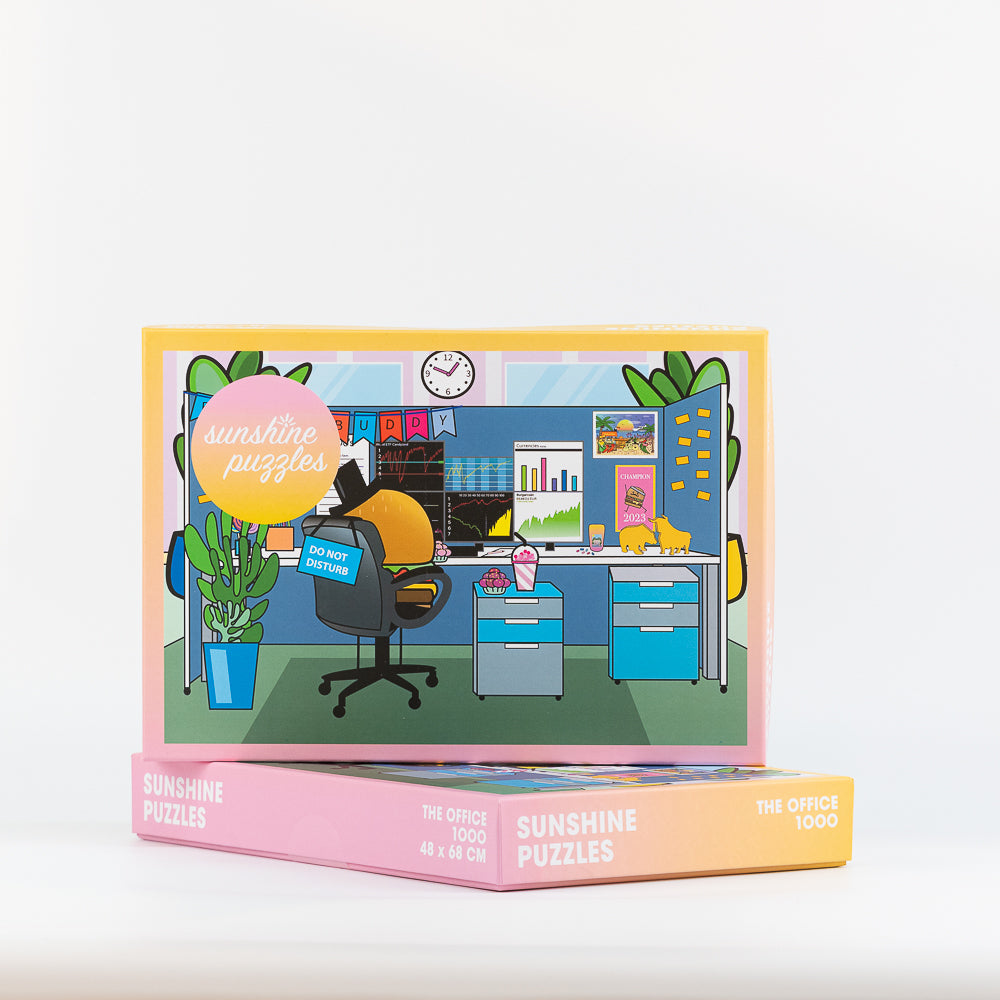 Puzzle für Erwachsene, Büro Puzzle, Puzzlespaß, Geschenk für Erwachsene