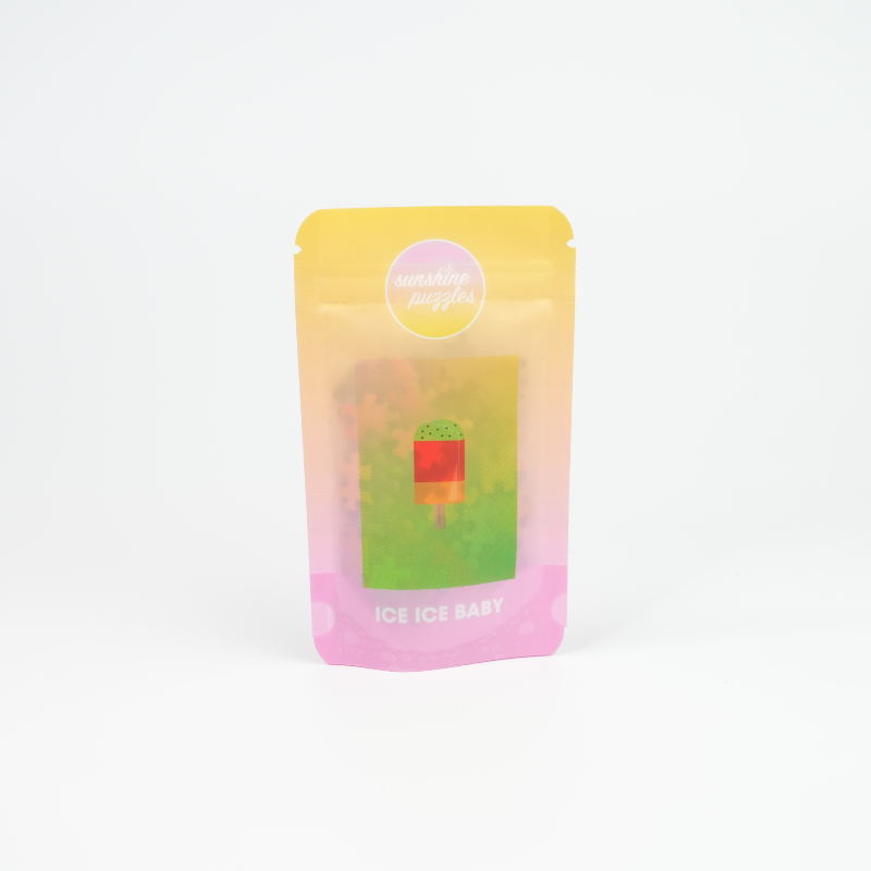 ICE ICE BABY, 99 piece mini puzzle plus postcard