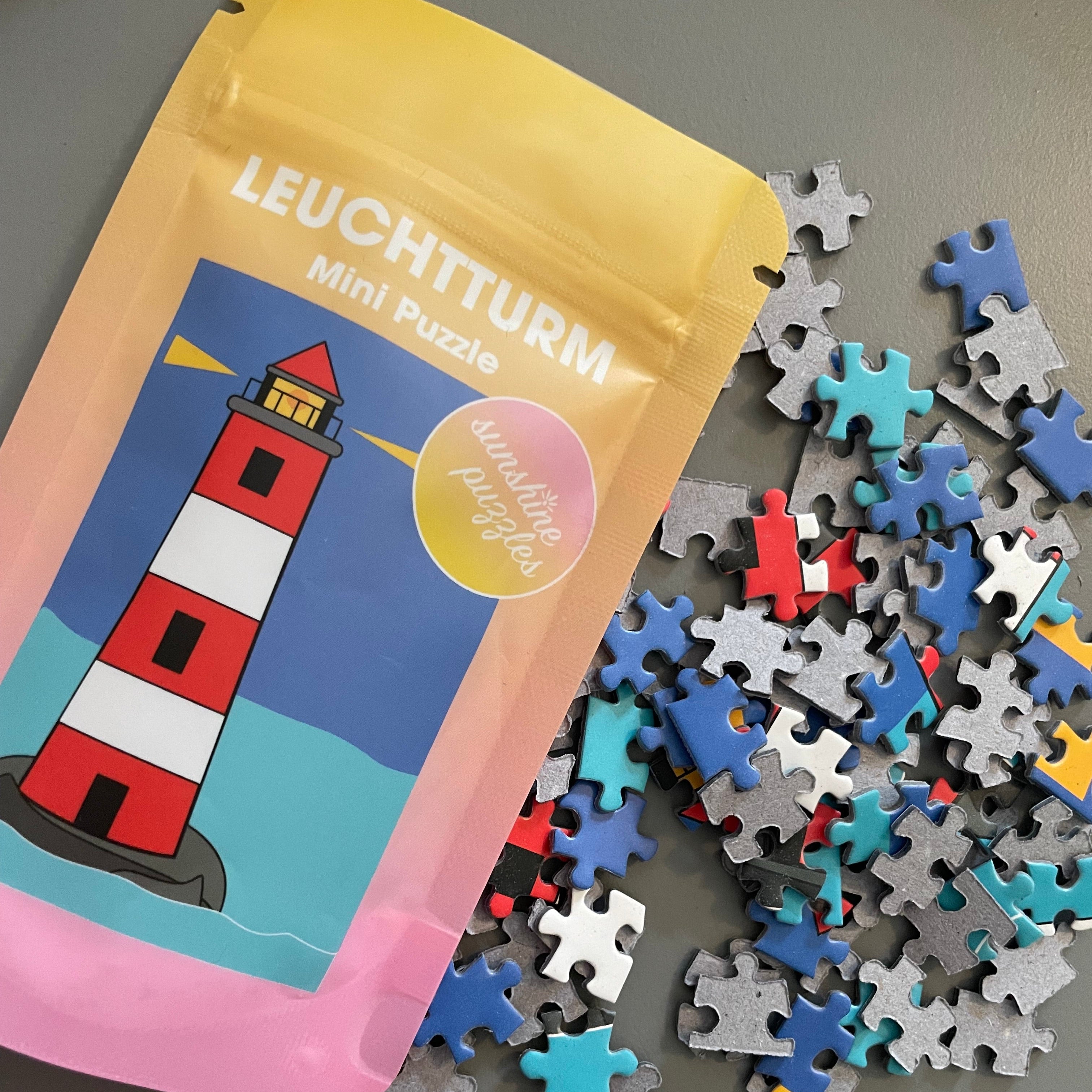 Sunshine Puzzles Leuchtturm Mini Puzzle