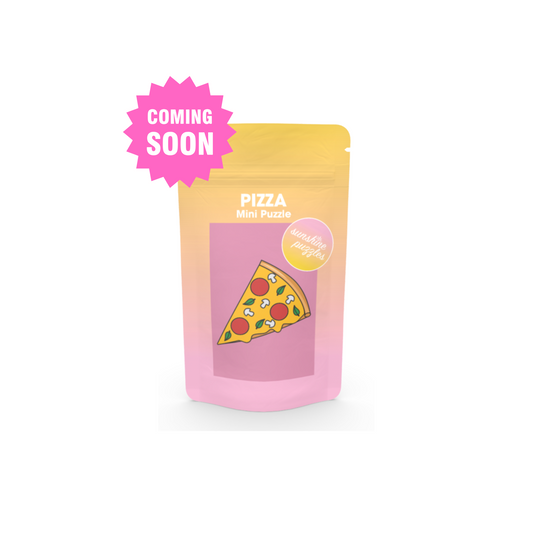 PIZZA, 99 Teile Mini Puzzle, Coming Soon: Auslieferung Anfnag Okt.