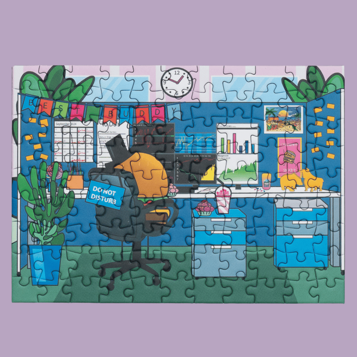 THE OFFICE, 99 Teile Mini Puzzle