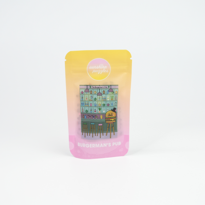 BURGERMAN'S PUB, 99 piece mini puzzle