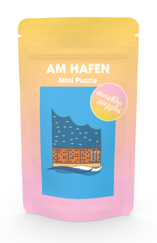 AM HAFEN, 99 Teile Mini Puzzle