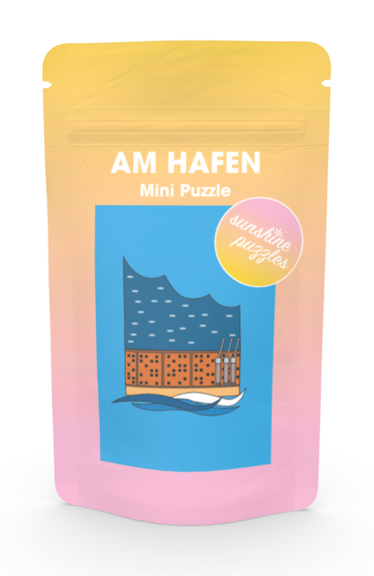 AM HAFEN, 99 Teile Mini Puzzle