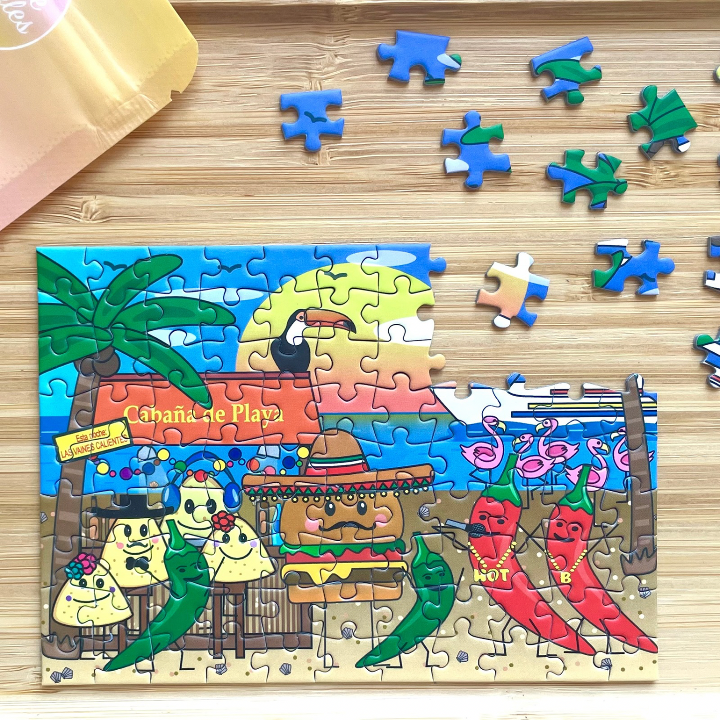 CABANA DE PLAYA, 99 Teile Mini Puzzle