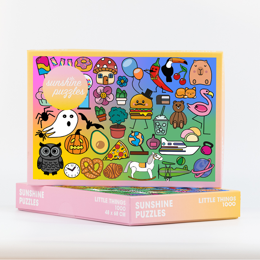 Sunshine Puzzles 1000 Teile Puzzles Motiv Little Things