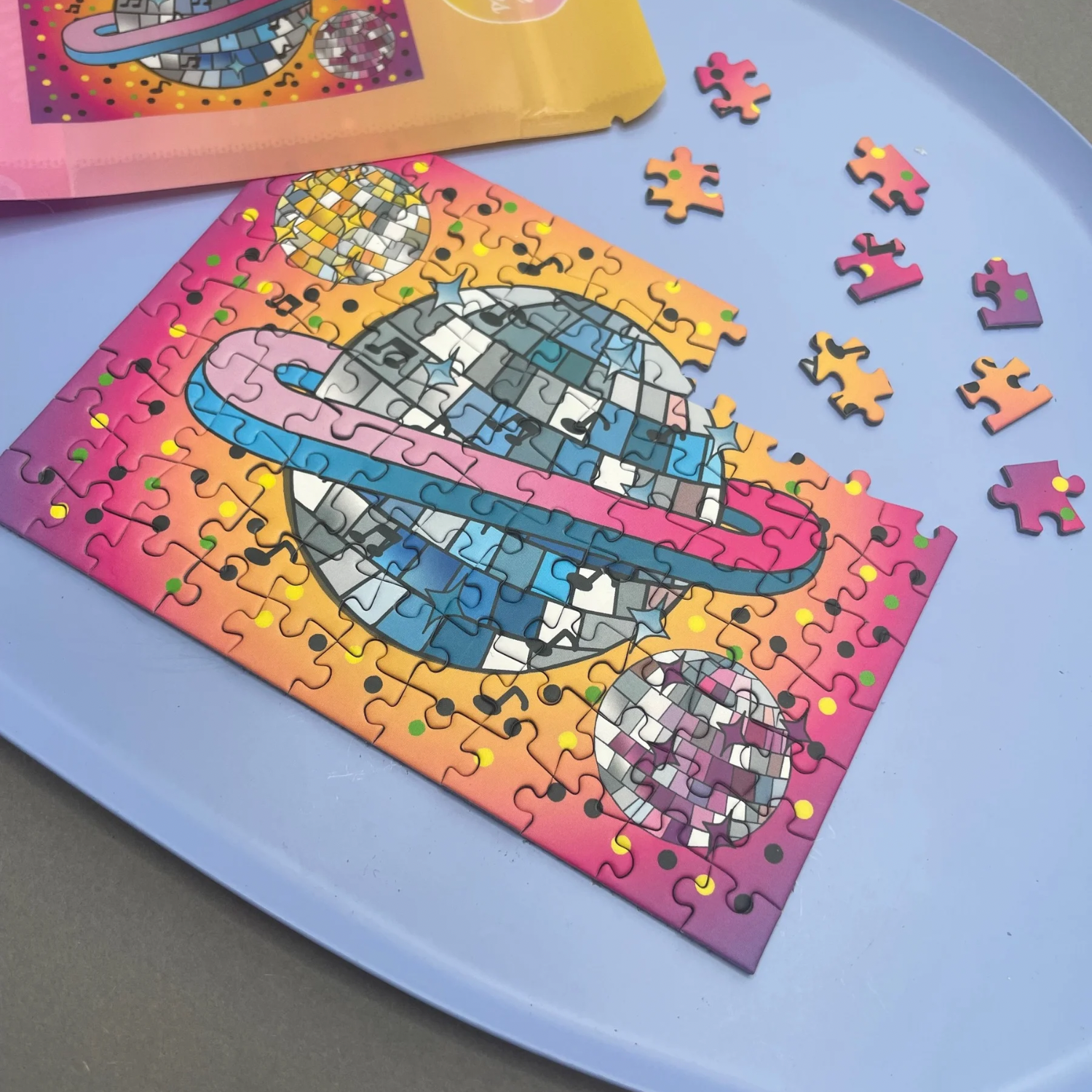 DISCO, 99 Teile Mini Puzzle