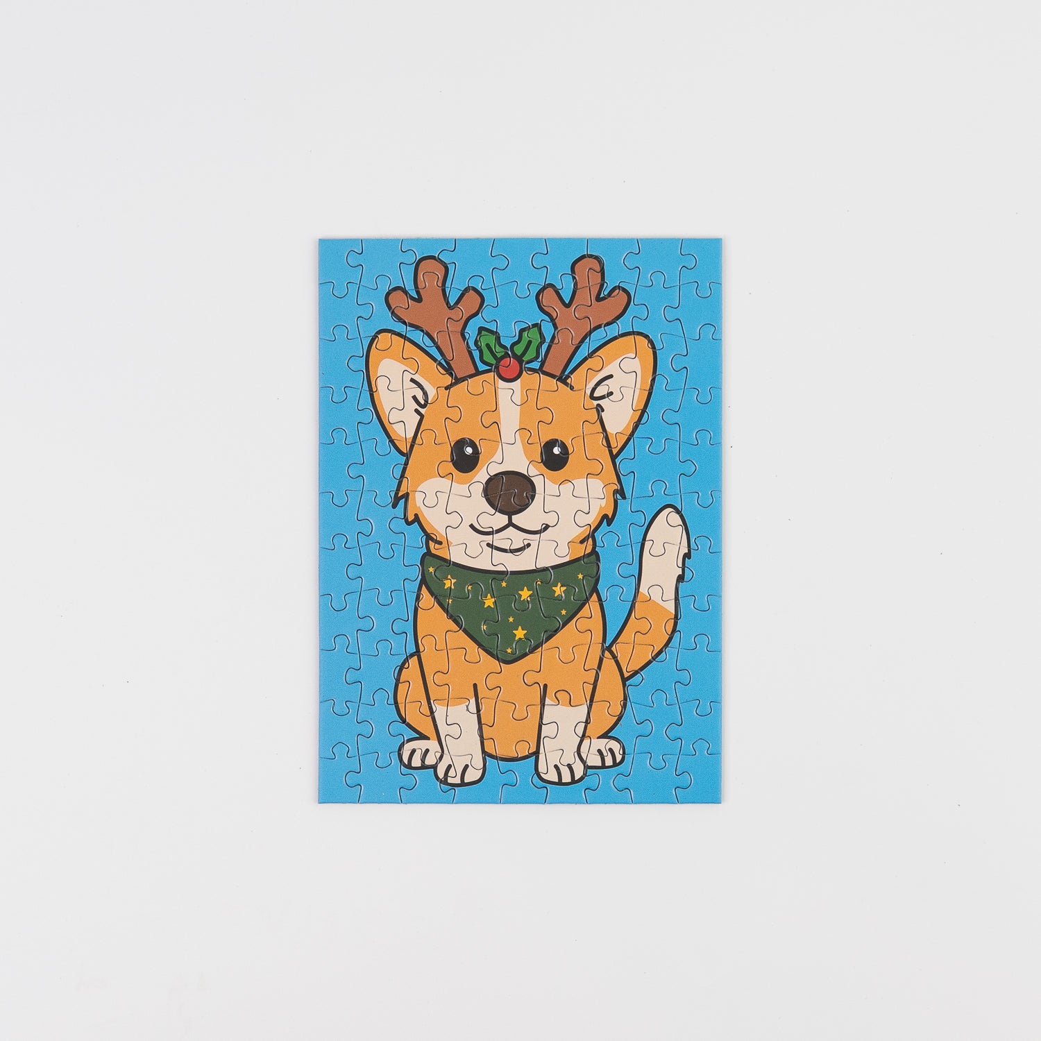 Toastie the Corgi X Sunshine Puzzles, 99 Teile Mini Puzzle