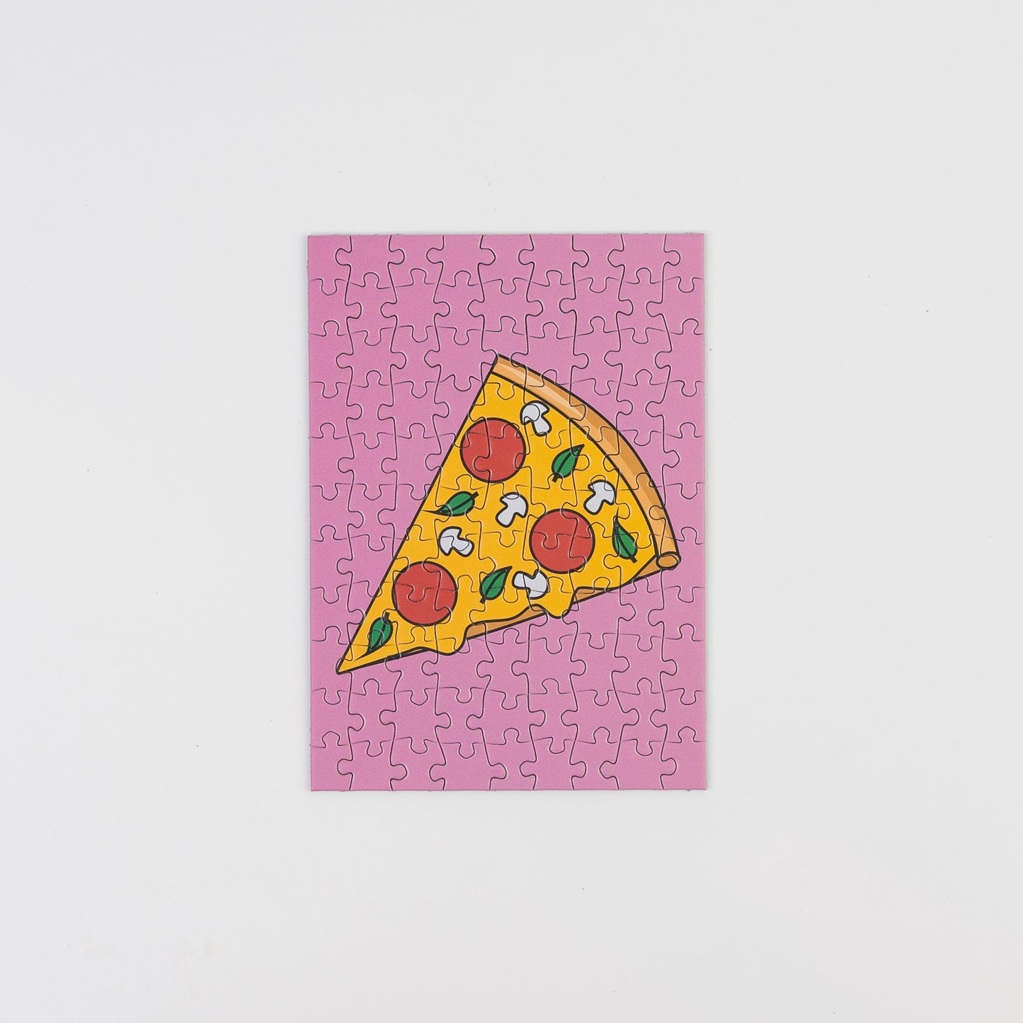 PIZZA, 99 piece mini puzzle