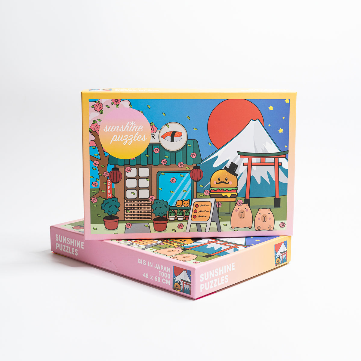 Sunshine Puzzles Big In Japan 1000 Teile Puzzle Box