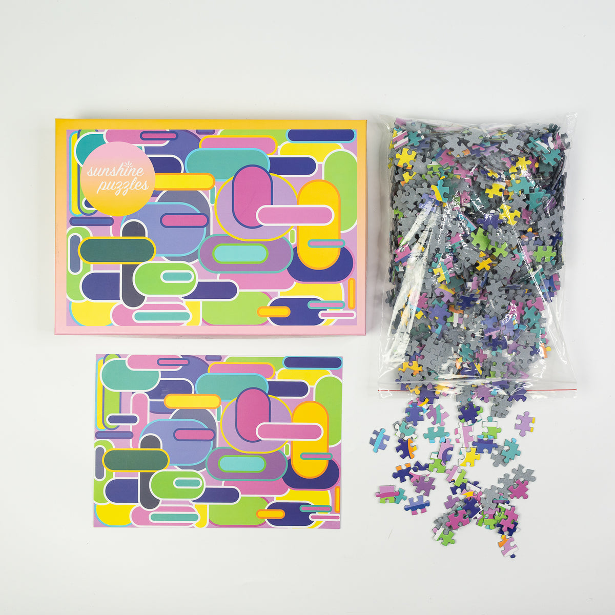 Sunshine Puzzles Bubble Pop 1000 teile details