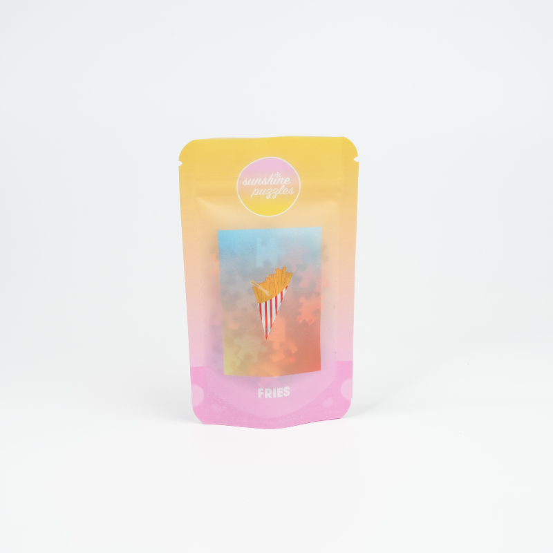 FRIES, 99 piece mini puzzle plus postcard