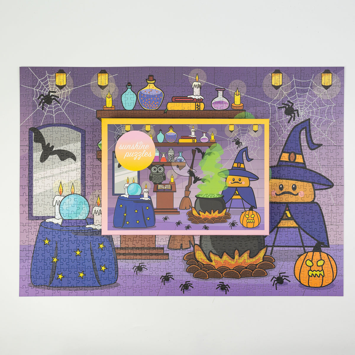 Sunshine Puzzles Magic Chamber 1000 Teile gelegt box