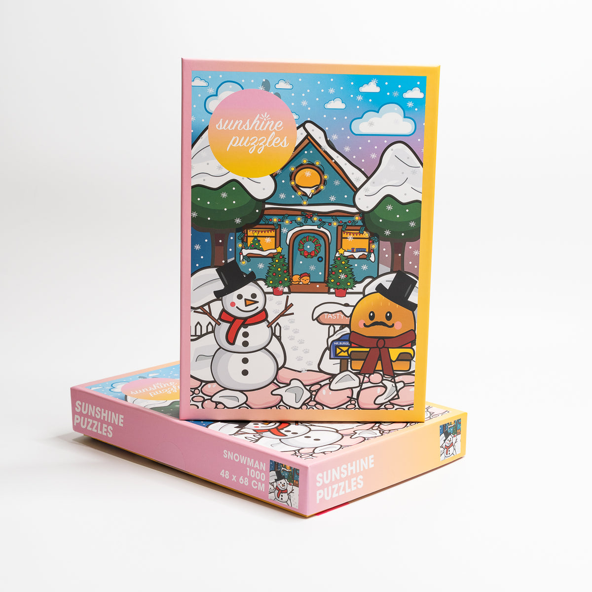 Sunshine Puzzles Snowman 1000 Teile Box
