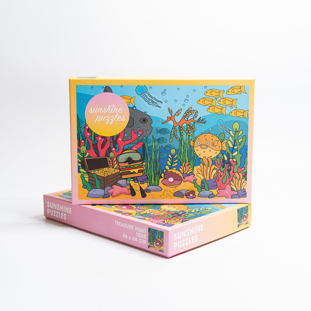 Sunshine Puzzles Treasure hunt 1000 Teile Box