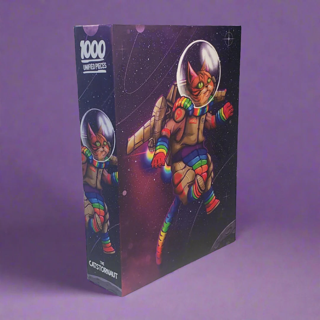 Castronaut, 500 Teile Puzzle von Unified Pieces